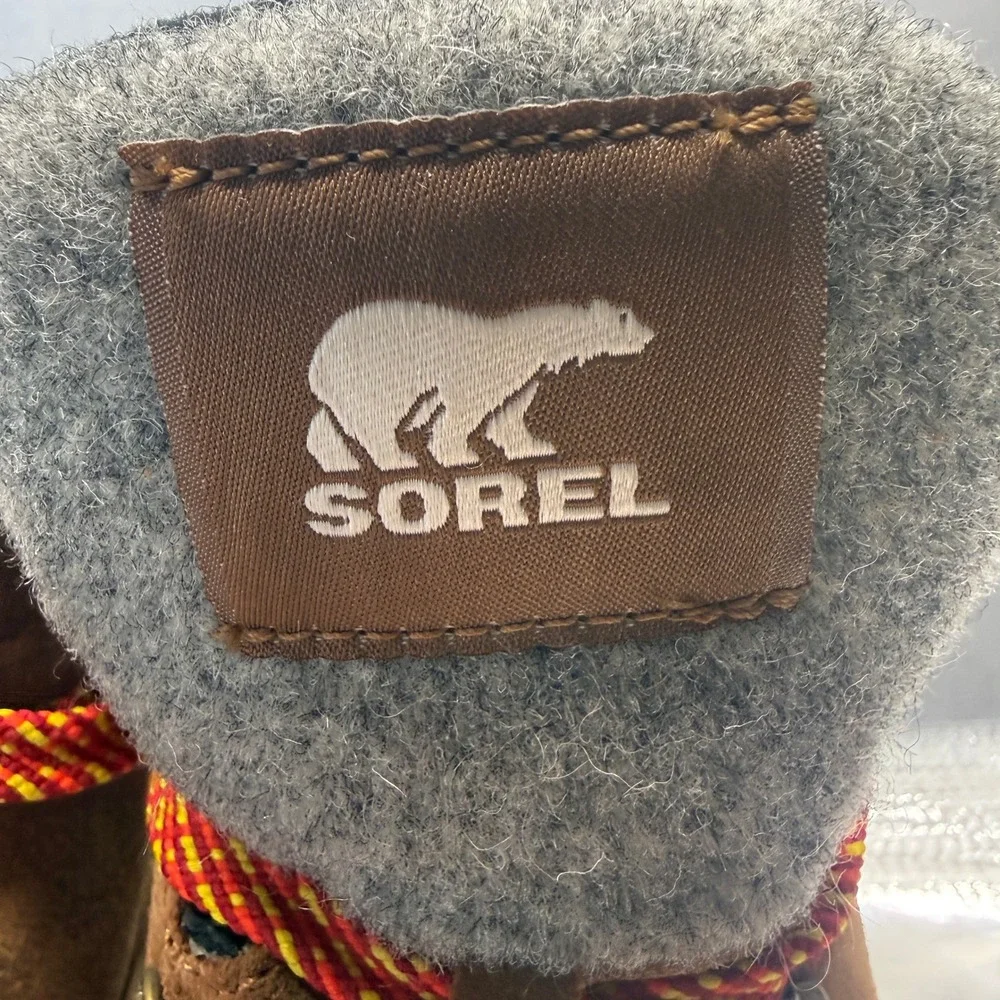 Sorel Kinetic Breakthru Conquest Women 8 Velvet Tan Waterproof Boot NL3768-242